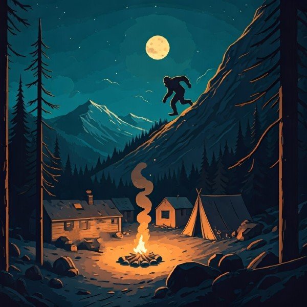 albert ostman's campsite