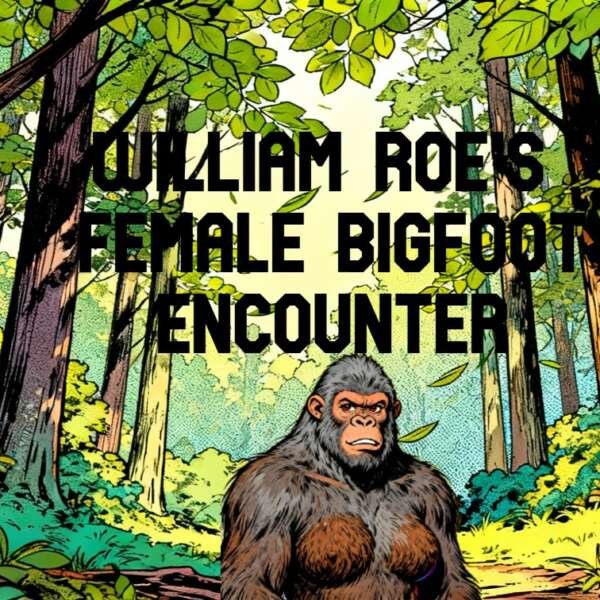 William Roe female sasquatch encounter in 1955.
