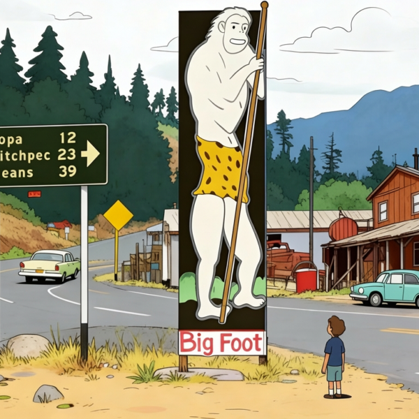 Steven Streufert in spacetime at Willow Creek, California 1960 something.